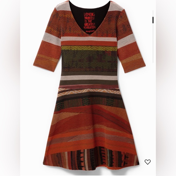 DESIGUAL Earth Tone Short Sleeve - Picture 2 of 13